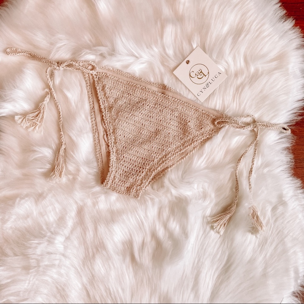 🆕 Cyn&Luca Knit Bikini Bottom S